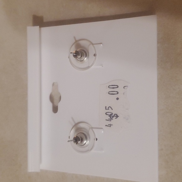 NWT Rhinestone Dangling Earrings - Picture 2 of 3